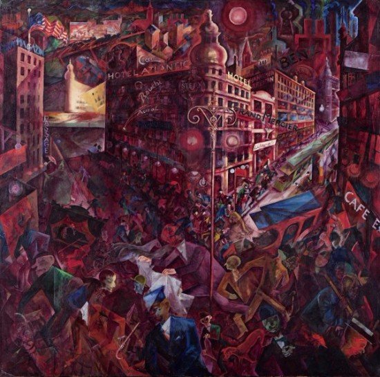George Grosz, Metropolis (View of the Metropolis), 1917.jpg