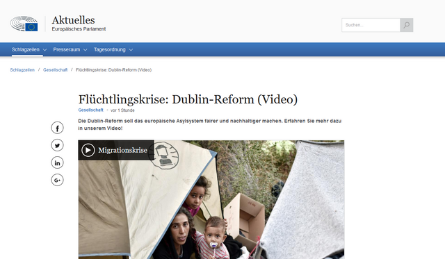 Flüchtlingskrise  Dublin Reform  Video    Aktuelles   European Parliament.png