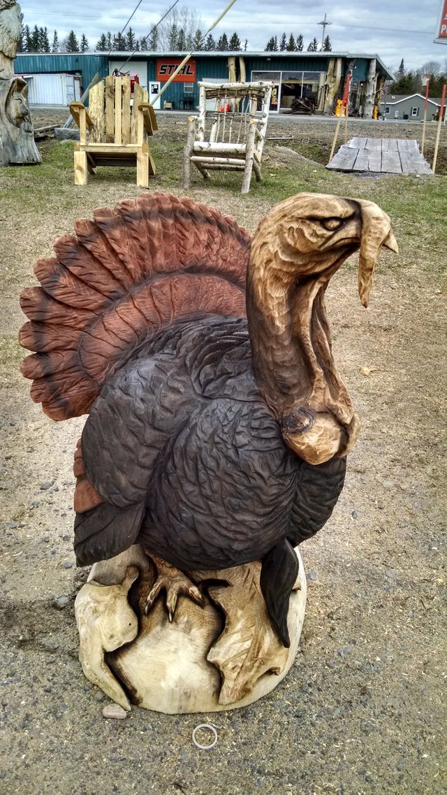 Carve Turkey Like A Boss, With A Chainsaw (kinda)