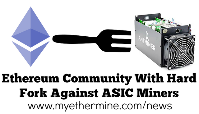 Ethereum Community With Hard Fork Against ASIC Miners.png