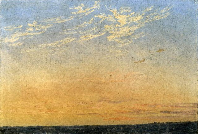 1824 Evening with Clouds oil on cardboard 14 x 22.5 cm.jpg