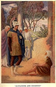 220px-Alexander_visits_Diogenes_at_Corinth_by_W._Matthews_(1914).jpg