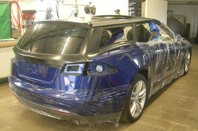 The Briton Redesigned The Tesla Model S Into A Station Wagon