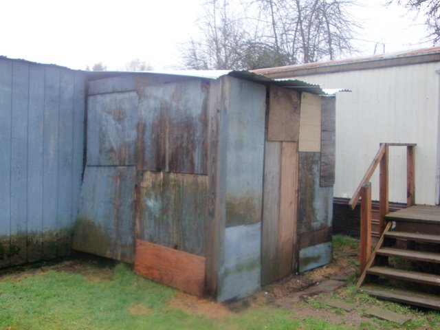 rebuilt shed