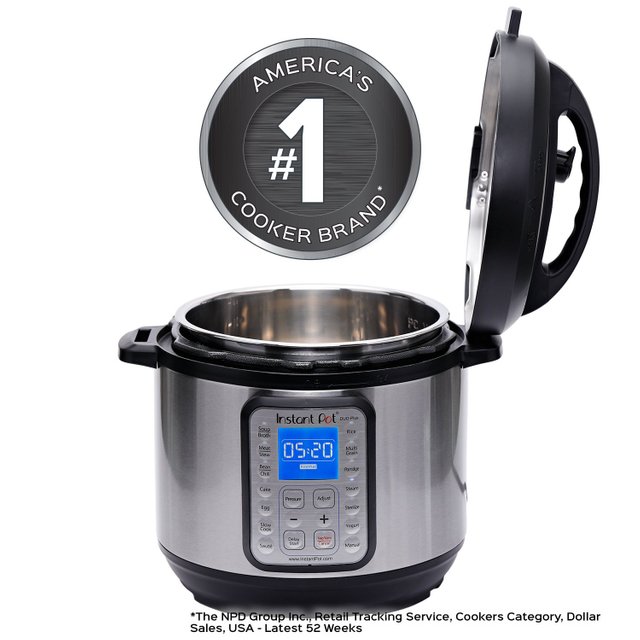 Instant Pot DUO Plus 6qt 9-in-1 Multi- Use Programmable Slow Cooker