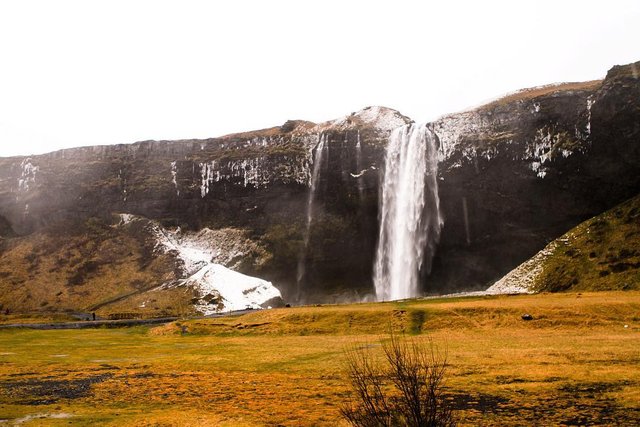 Awesome waterfalls are sighted along the way.