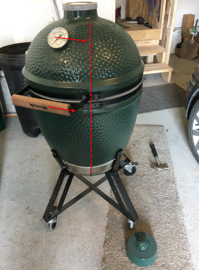 assemble big green egg
