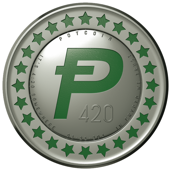 Potcoin_Coin_420_Dark_Textured_TRANS_600x600.png