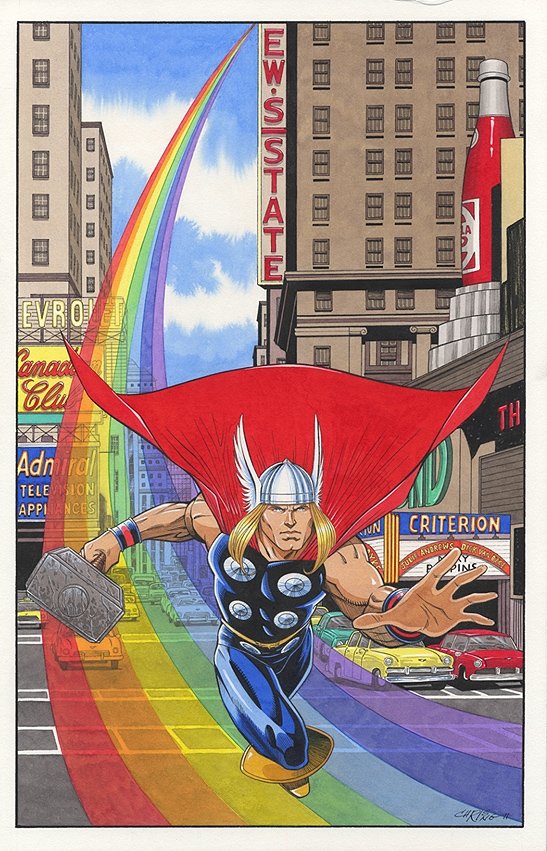 Thor, Times Square, Rainbow Bridge, circa 1964.bmp