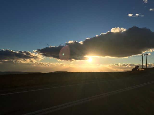 sunset on road.JPG