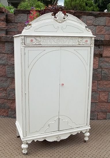 Gorgeous Shabby Chic Armoire Wardrobe Price Sold 995 Steemit