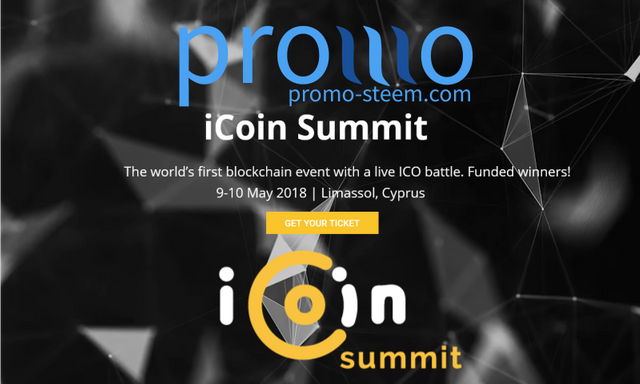 Icoin summit Oracle-D promo-steem.png