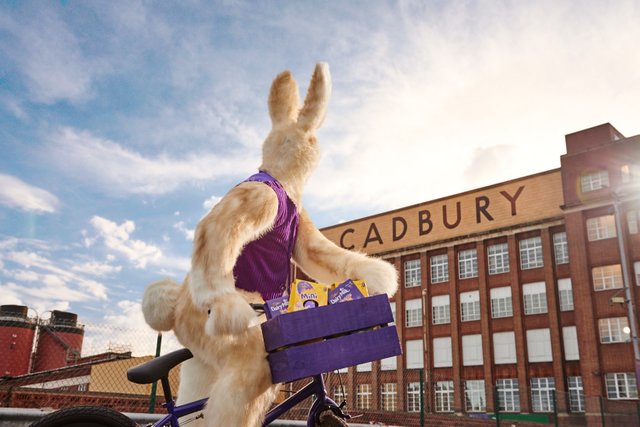 The Cadbury Easter Bunny sets off from Bournville to deliver joy to the nation in the lead-up to the Easter weekend.jpg