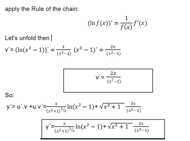 chain rule formula u v