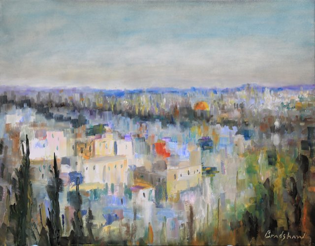 Evening in Jerusalem WIP 6.JPG