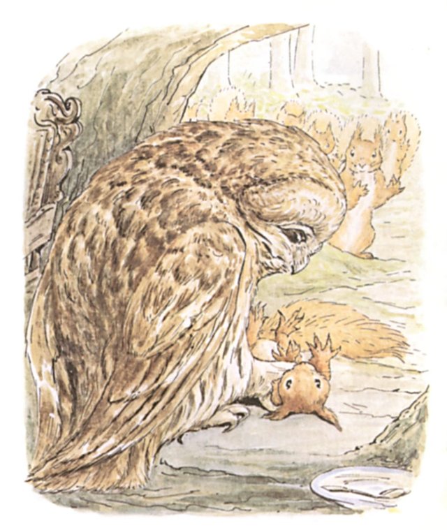 25-color-drawing-of-owl-clutching-throat-of-squirrel-pinned-to-ground-as-other-squirrels-look-on-concerned-public-domain.jpg