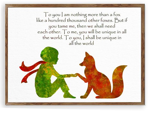 MY FAVORITE BOOK: THE LITTLE PRINCE.