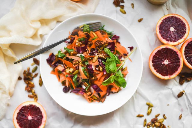 Moroccan Ribboned Carrot Raddicchio Salad + Blood Orange Dressing (8).jpg