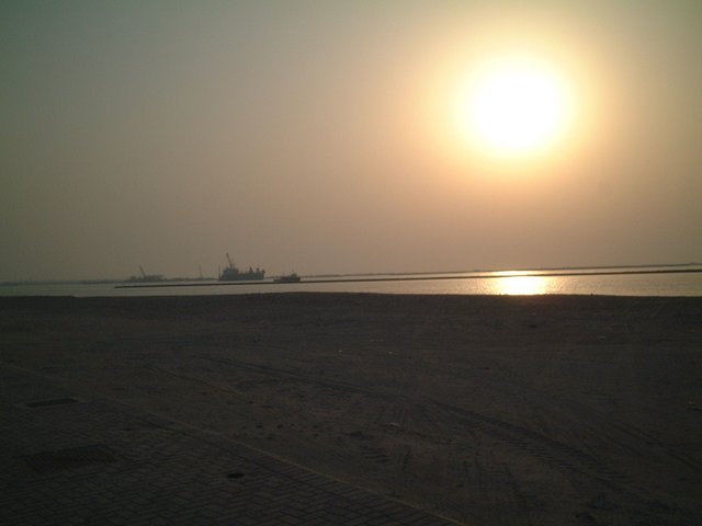 Sunset on Amwaj.JPG