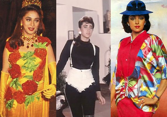 Bollywood 90s cheap dress style