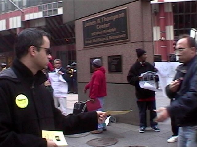 Frank Downtown Chicago Campaigning For LP Governor Candidate.jpg