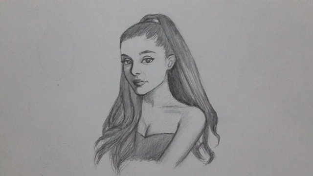 How did you like it? Simple black pen drawing of @arianagrande . . #draw # drawing #painting #color #paint #drawings #sketch…