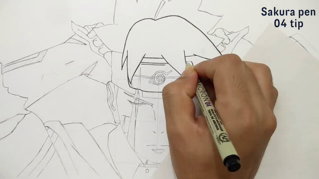 HOW TO DRAW SASUKE (BORUTO) 