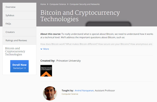 https www.coursera.org learn cryptocurrency home welcome