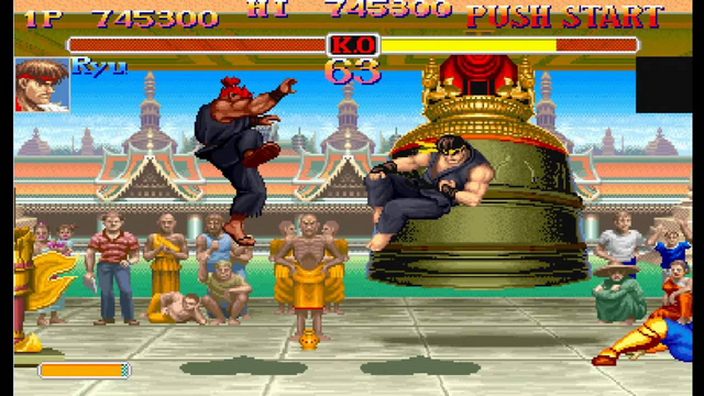 Ending for Super Street Fighter 2 Turbo-Akuma Non-Japanese Version(Arcade)