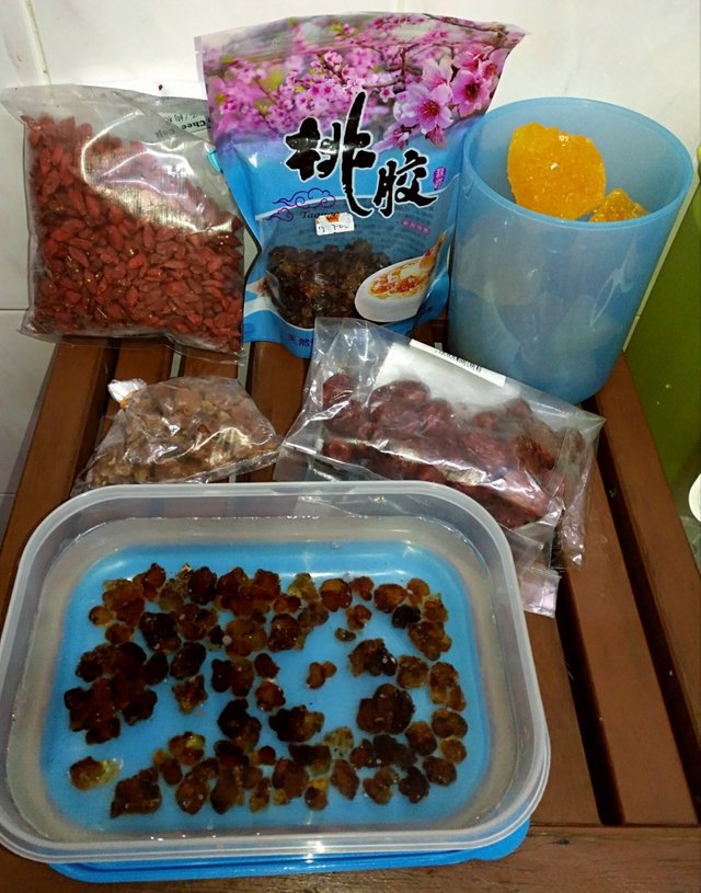 Beauty Recipe Herbal Peach Gum Dessert Steemit