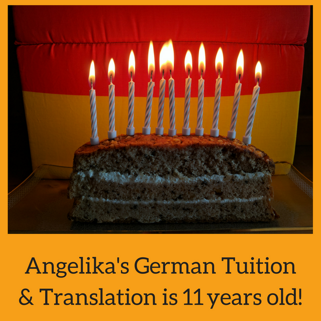 Angelika's German Tuition & Translation is 11 years old!.png