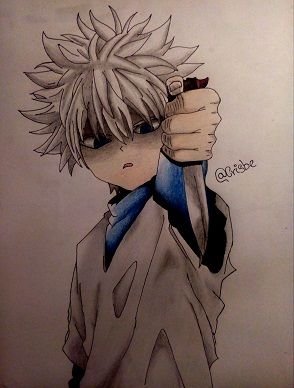 3) Killua drawn from 7 different animes! : HunterXHunter