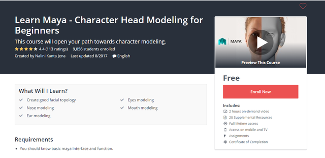 2018-02-24 11_35_56-Learn Maya - Character Head Modeling for Beginners _ Udemy.png