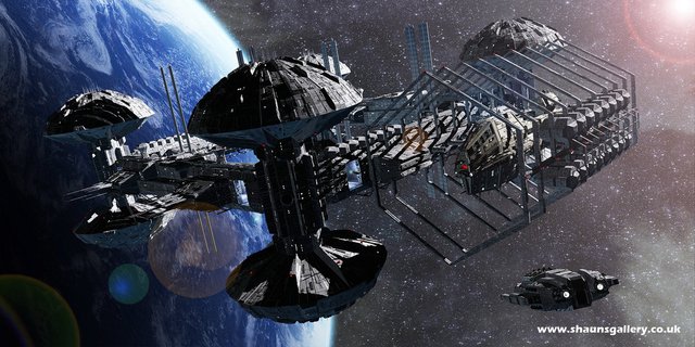 The first Space warships! — Steemit