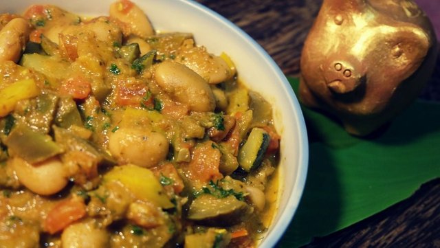 lima bean curry image