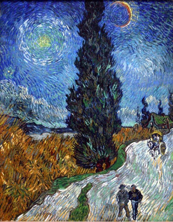 Vincent van Gogh, Country Road in Provence by Night, 1890.jpg