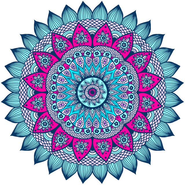 mandala  the colors speak — steemit