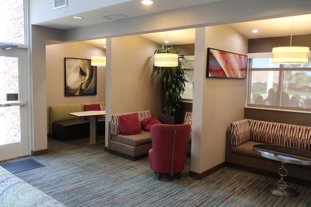 Private lobby booths Residence Inn Marriott in Nashville SE:Murfreesboro, Tennessee!.JPG