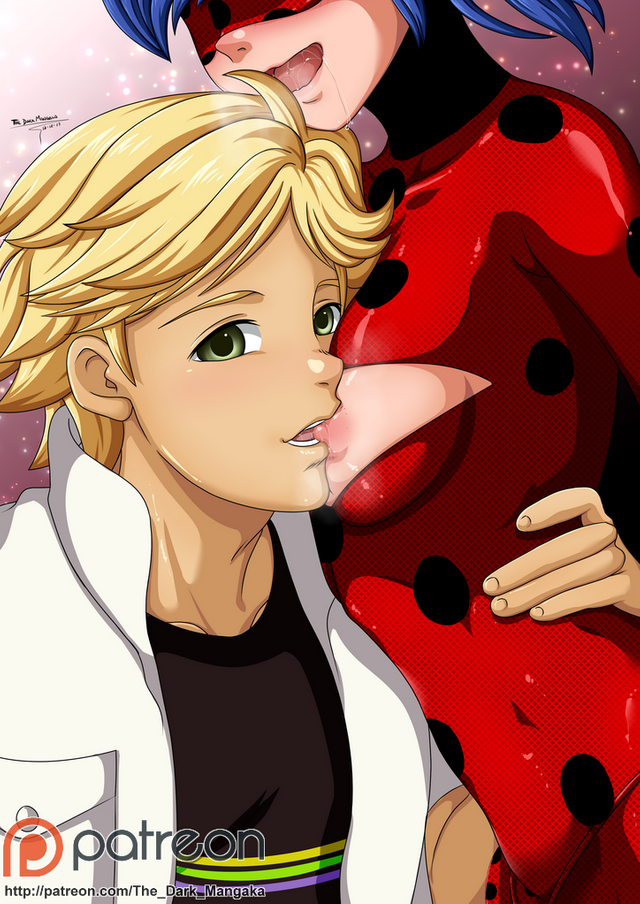 Commission from Mini Marinette - Adrien x Ladybug.png