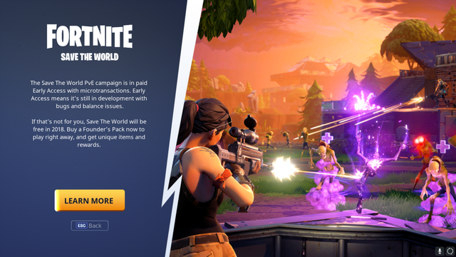 overall this game is fun to play it is still in early access so there might be some bugs or shortcomings in this game because it is still in development - is fortnite still early access