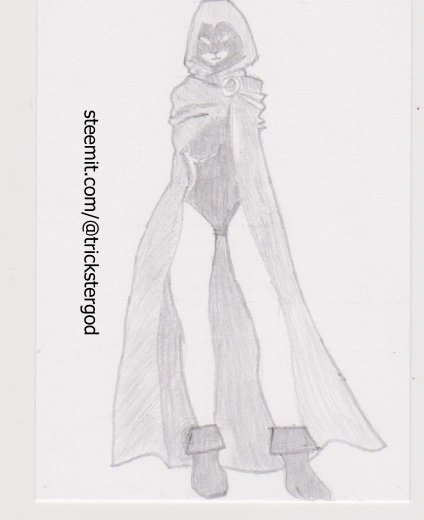 Raven Artist Trading Card Sketch 4-15-2018 [WATERMARKED].jpeg