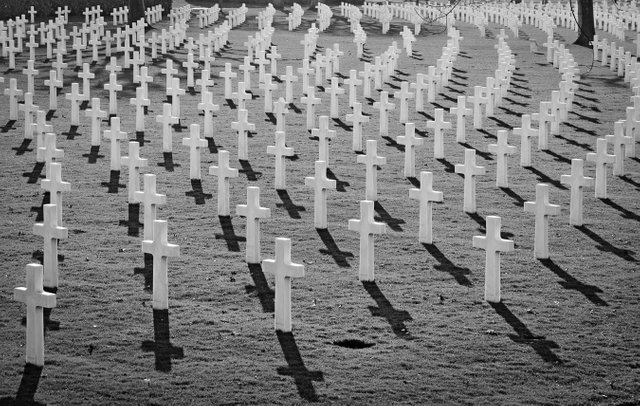 Netherlands American Cemetery in Margraten