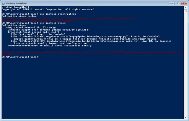 Pip install Steem problem.jpg