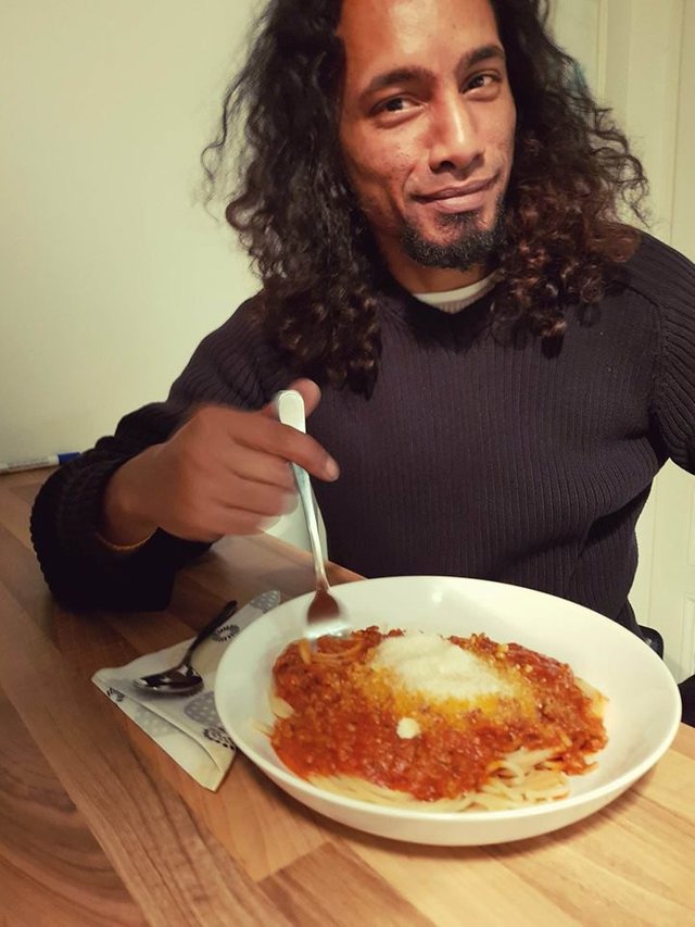 happy jean cooking bolognesa.jpg