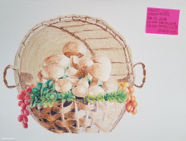 steemit-enternamehere-WIP-mushroom-basket-still-life-crayon.jpg