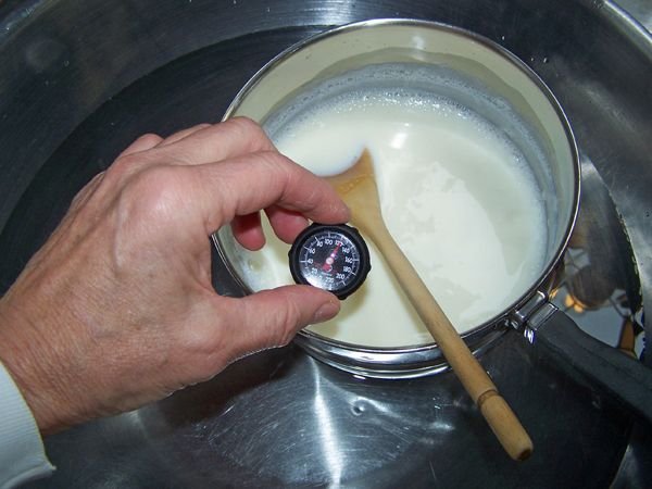 Making yogurt - 120F milk crop Dec. 2017.jpg