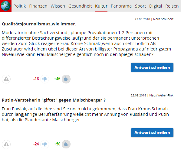 Kommentare auf Locus-Online