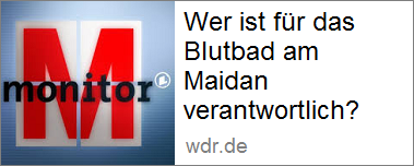 Todesschüsse in Kiew: Wer ist für das Blutbad vom Maidan verantwortlich