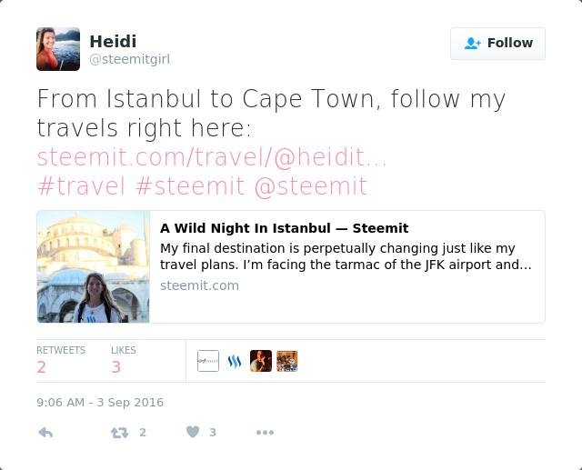 'tweet'