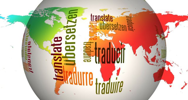 Földgömb és nyelvek